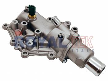 TERMOSTATO ROYALTEK RENAULT FLUENCE 1.6 16V K4M / LINEA NUEVA CON BULBO DE 2 PINES / CUERPO MATALICO --- OEM 8200700092 8200700094